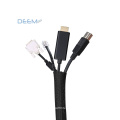 DEEM Adjustable and Easy to Install Protective cable covers cable organizer sleeve